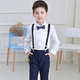 Trang phục yếm trẻ em trong bộ quần áo bé trai chủ nhà phù hợp với phiên bản tiếng Hàn của bộ đồ hợp xướng Ngày thiếu nhi vest đẹp cho bé trai Váy trẻ em