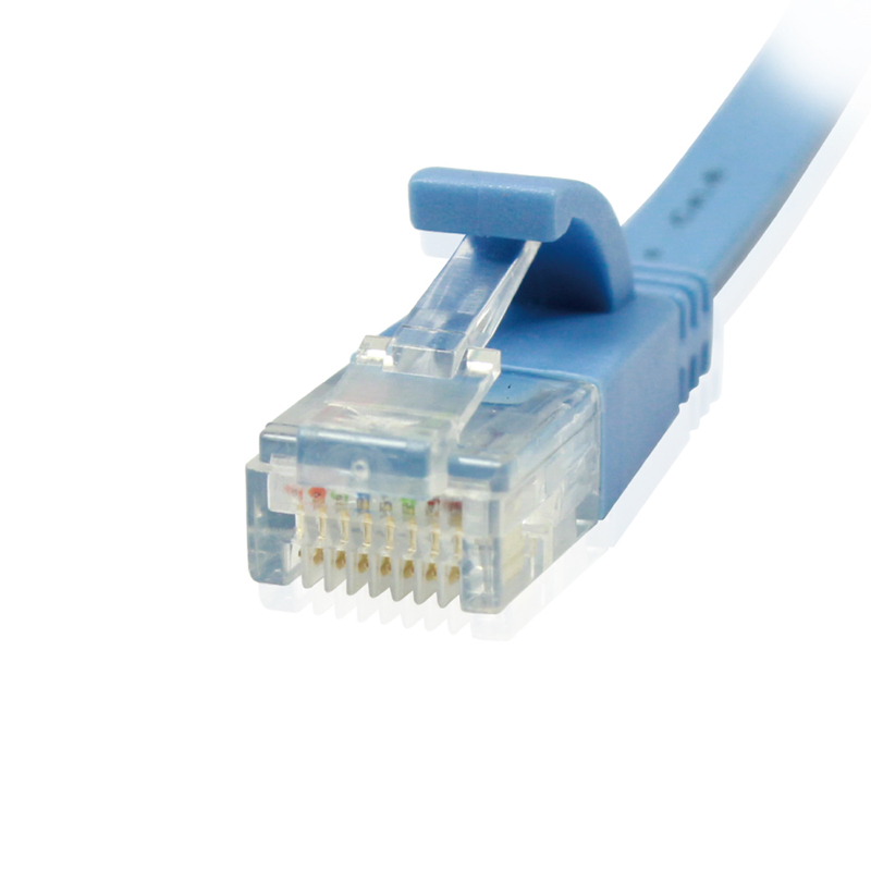 PowerSync C65B5Fl Category Six Flat Network Cable Ultra-Thin Gigabit Ethernet Cable 5m