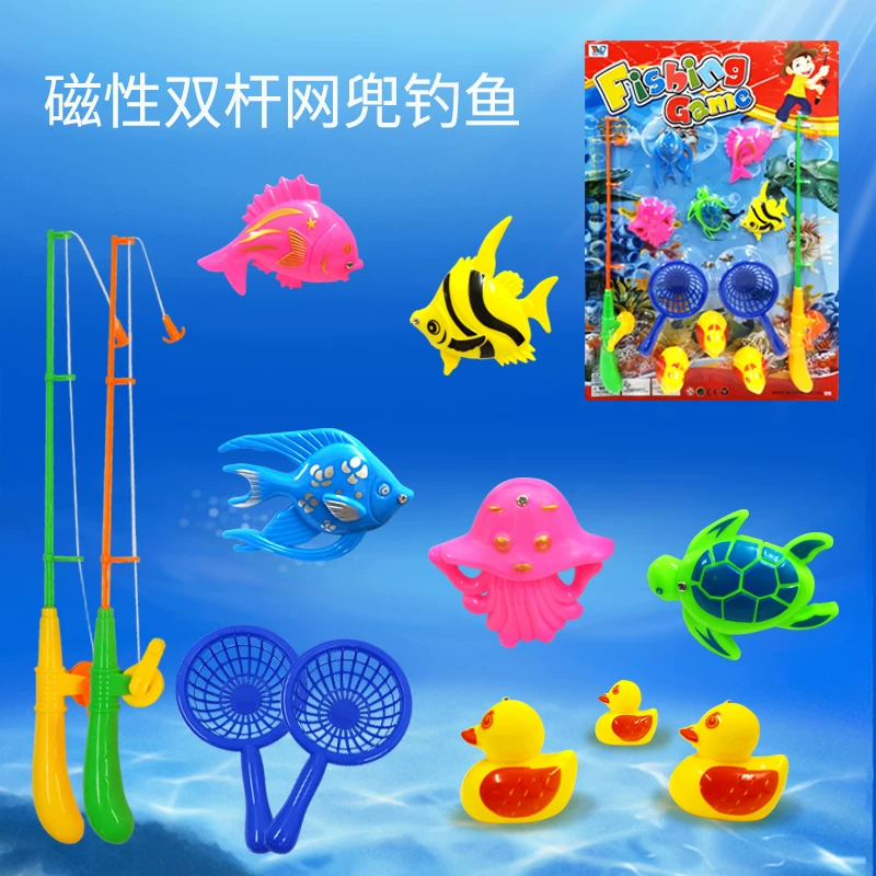 Рыбы для рыбалки, магнитный набор, пляжная игрушка для воды