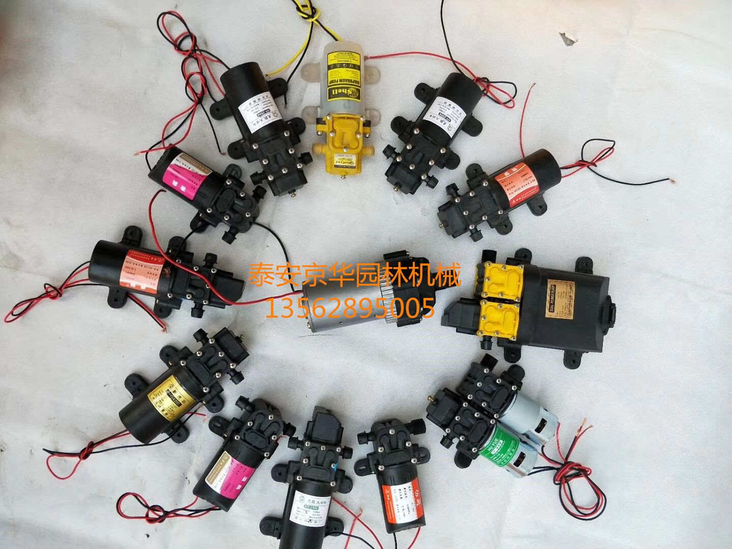 Agricultural 12V Electric Sprayer Pump Motor Small Water Pump Motor Self-Suction Diaphragm Pump Accessory Spray High Pressure Pump