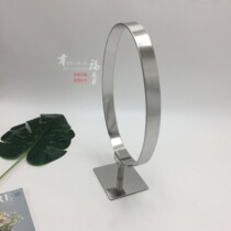 Removable stainless steel belt rack Belt display rack Mens high-end leather window display rack display props