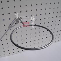 Hole board Basketball bracket hole board Football hook Stationery store ball holder display ball display props