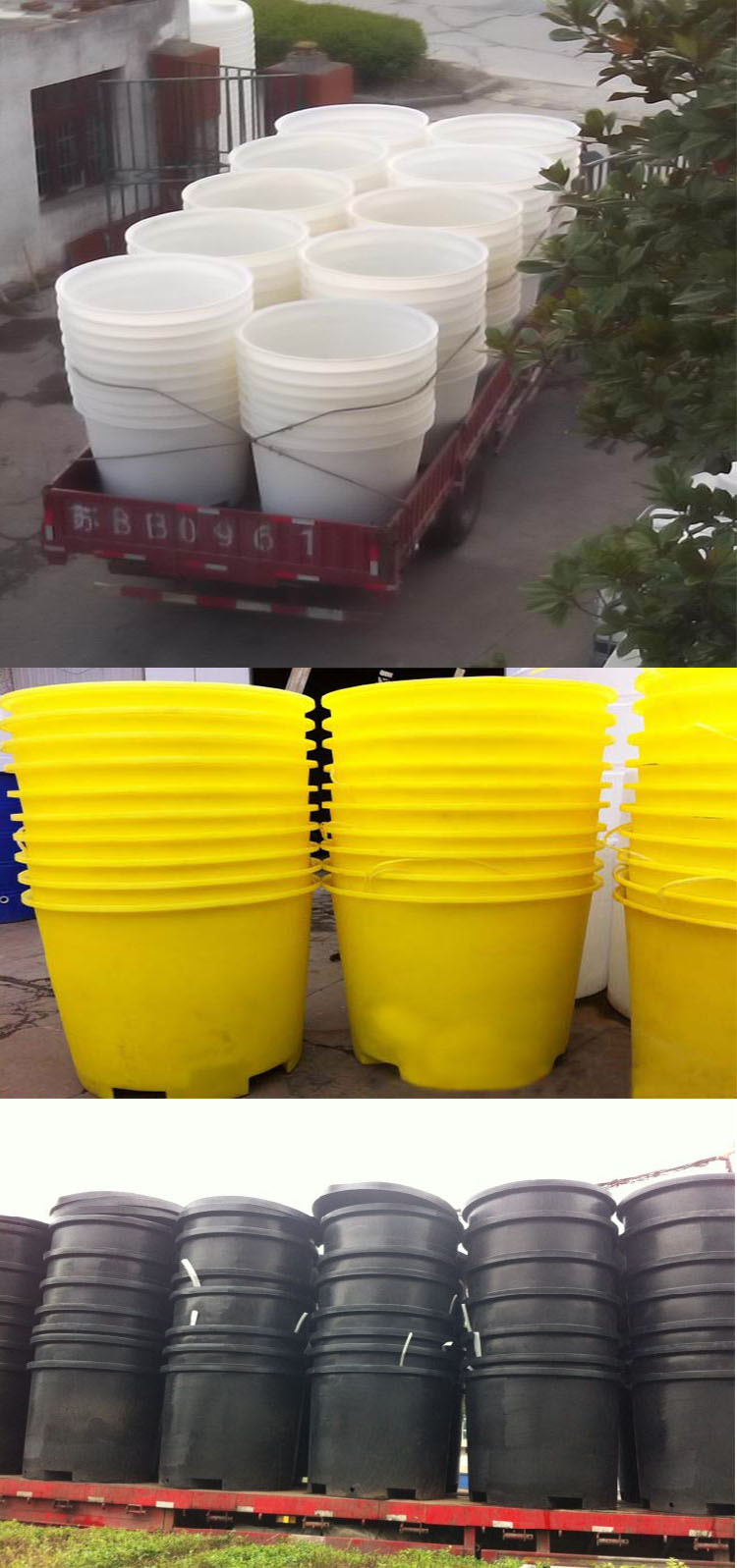 Thùng xe nâng mới dày thùng đựng thực phẩm Lớp 1500L thùng nhựa lớn ngâm lên men thùng nhựa PE đặc biệt - Thiết bị nước / Bình chứa nước can nhựa 30l