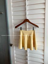 CHENBAIYI Hakimi 2023 new commuter 100 hitch-style sweet and pure desire to be thin knit plexigo skirt