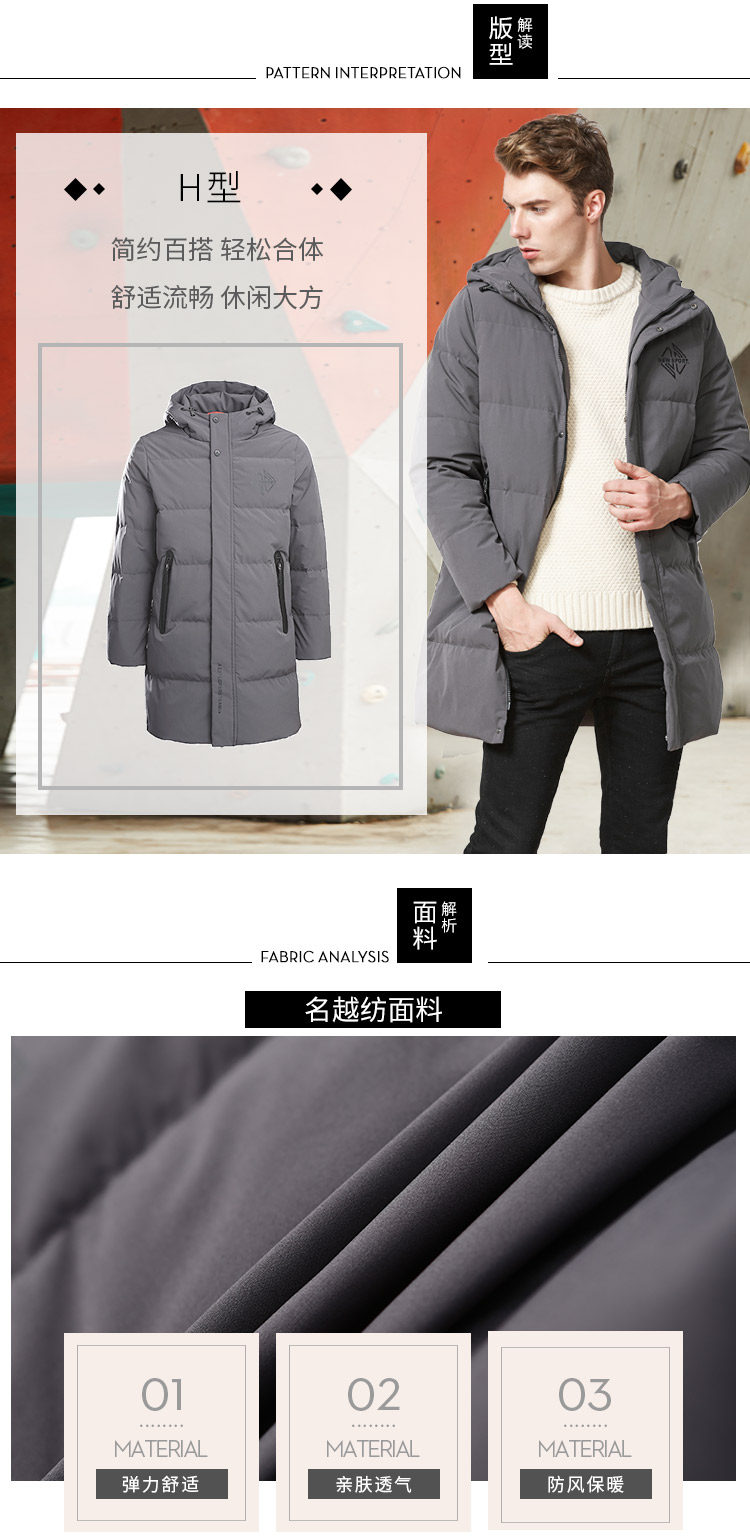 Blouson homme BOSIDENG    - Ref 3121428 Image 8