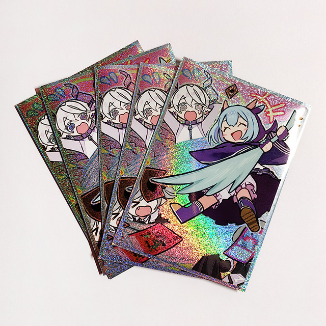 ຊຸດບັດ Yu-Gi-Oh Feather Sweep Little Blue Card Set Broken Flash Dragon Maid Sister Set YGO Card 63x90 Protective Cover Box