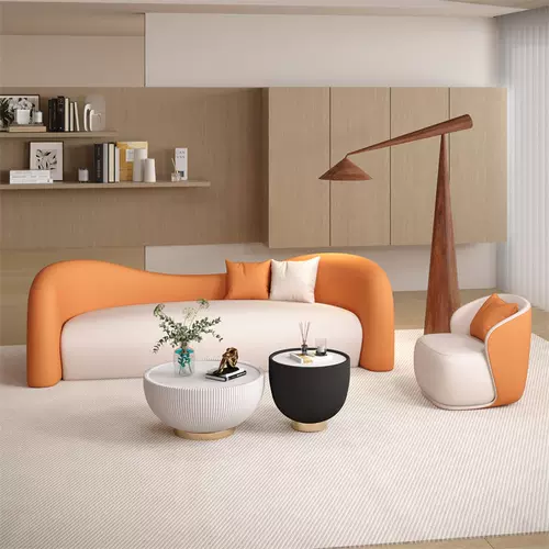 Современная квартира B & B гостиная креативная приемная диван салон красоты свет роскошная зона отдыха переговорная приемная комбинация дивана