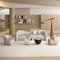 Комбинация 1+1+3+журнальный столик [светло-серый]