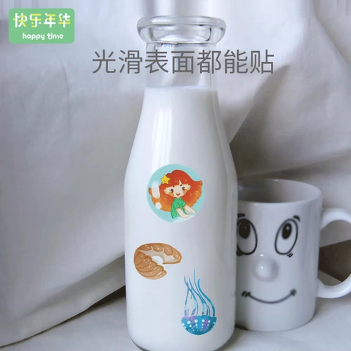 Детские наклейки, книга с наклейками, иллюстрации, электрическая мультяшная наклейка для детского сада