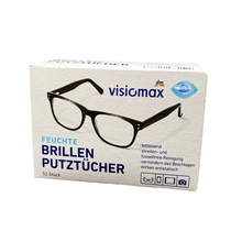 Germany visiomax eyeglass paper Tablet PC mobile phone screen lens cleaning mirror wipe paper towel Disposable wipes