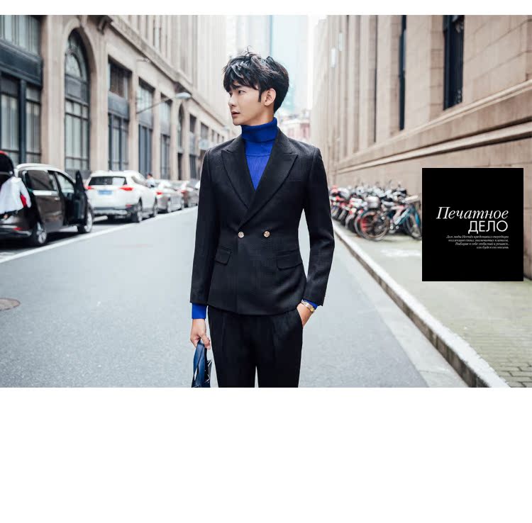 Costume homme YUTHX en lainage pour automne - Ref 1579072 Image 9