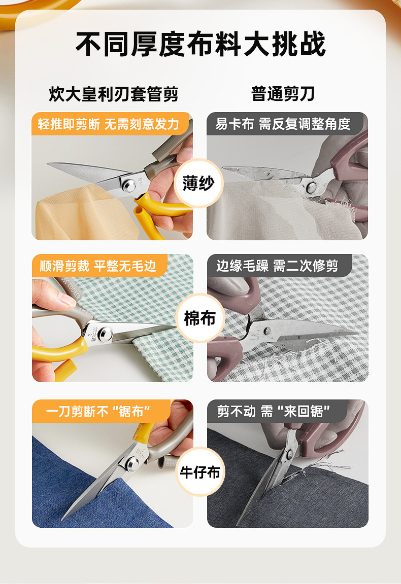 安享好物 安享C级厨房剪-炊大皇厨房剪  