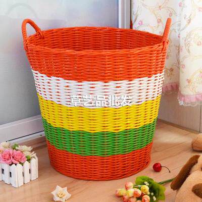 Dirty clothes basket clothes storage basket laundry storage bucket dressing room dirty clothes storage artifact household dirty clothes basket large