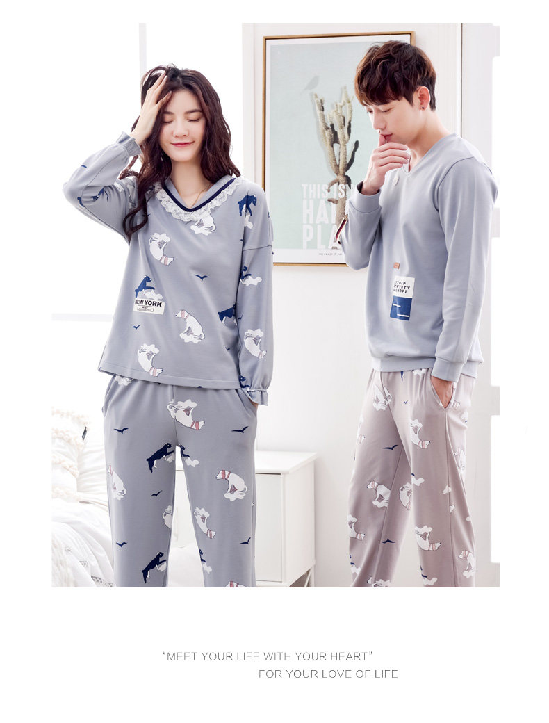 Pyjama mixte en Coton à manches longues - Ref 3004691 Image 18