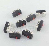 12 8*6 5mm 125V 1A micro button mouse switch touch switch three feet without handle straight foot 50