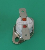 Electric cake pan temperature control switch KSD301 10A 180 degrees 185 degrees 190 degrees flat foot movable ring normally closed 3