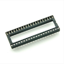 In-line 40p IC seat wide-body chip base integrated circuit socket microcontroller socket slot 24