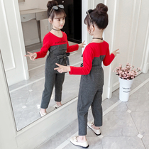 3 childrens clothing 4 girls spring and autumn clothing 5 Net red suit 2021 New 6 little girl foreign Style 8 sports tide clothes 9 years old