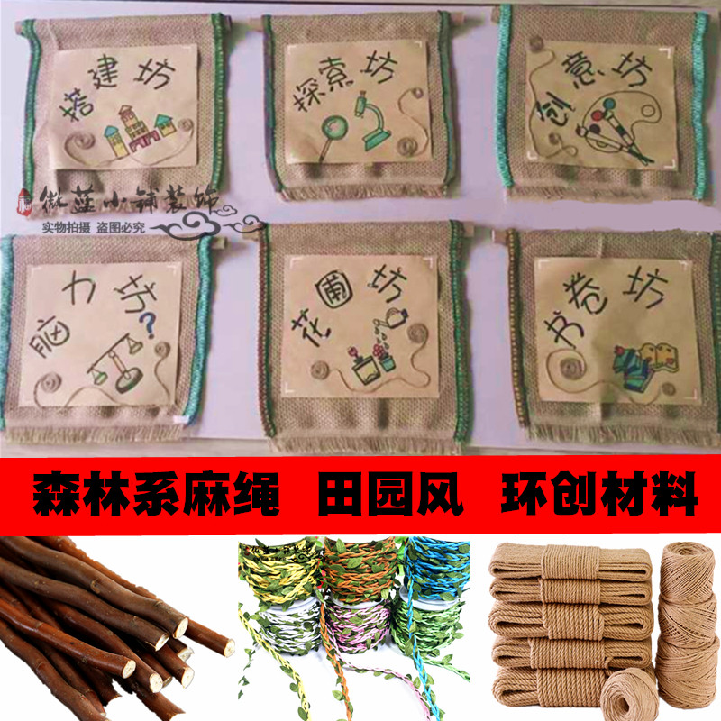 Campus Preschool Forest Circle Wall Decoration Background Classroom Classroom Cape Anglican Theme Wall