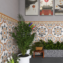 Old Shanghai Retro - Anti - Slide - Slide - Slide - tile Balcony 300