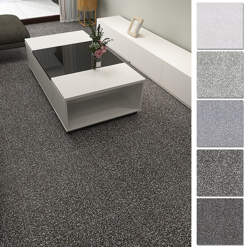 Industrial Wind Water Grinding Stones Small Grain Tiles 600 X 600 Supermarket Catering Shop Terrace Imitation Ancient Brick Anti Slip Floor Brick