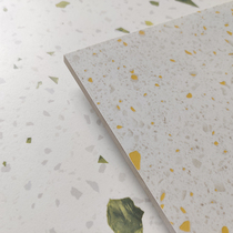 Grass green terrazzo tile 600X600 living room clothing shop net red ground tile restaurant coffee shop wall tile