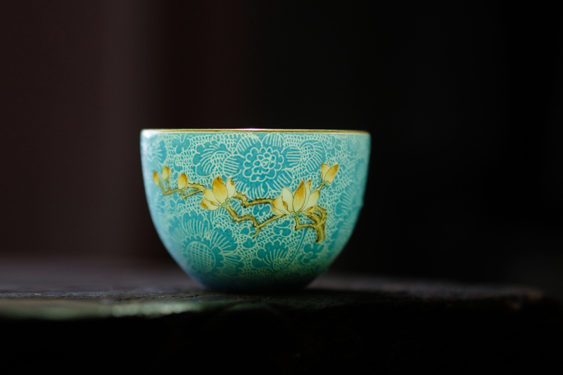 Offered home - cooked hand - made in pastel icing on the cake, grilled spend three to tureen tea cups of jingdezhen ceramic tea set