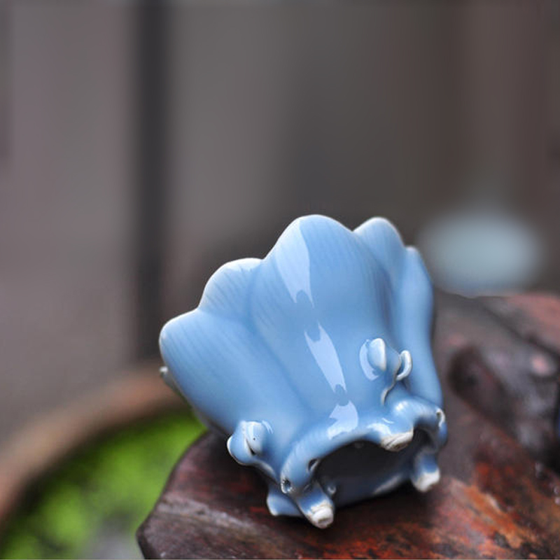 Long up is pure manual green glaze demand CPU master cup of archaize of jingdezhen porcelain tea cups