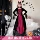 Người lớn trang phục hóa trang Halloween Phù Thủy trang phục nữ hoàng ma cà rồng trang phục cosplay hộp đêm Đảng Carnival Đầm