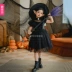 Halloween Thiên thần bóng tối Ma cà rồng cosplay hầu gái váy quỷ nhỏ trường phù thủy trang phục biểu diễn tranh halloween Trang phục haloween
