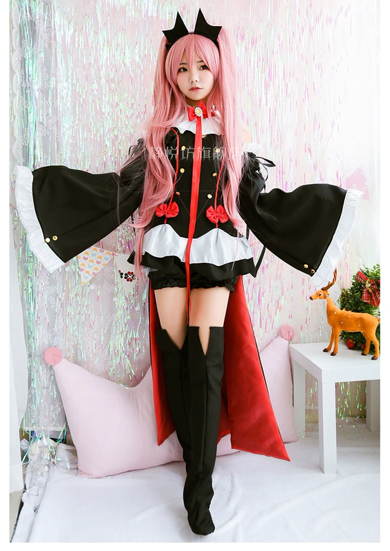 Sự kết thúc của các thiên thần rực rỡ Cruzuru COS trang phục cosplay ma cà rồng chọn Pepsi Gothic Queen