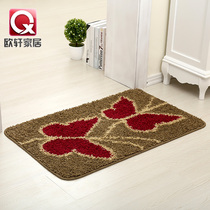 Ouxuan door mat Home doormat Bedroom kitchen foyer absorbent mat Bathroom room non-slip mat Custom floor mat