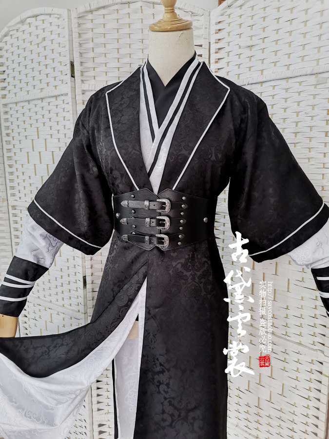 (Ella) cosplay ancient costume black and white strong outfit killer outfit color changeable universal original