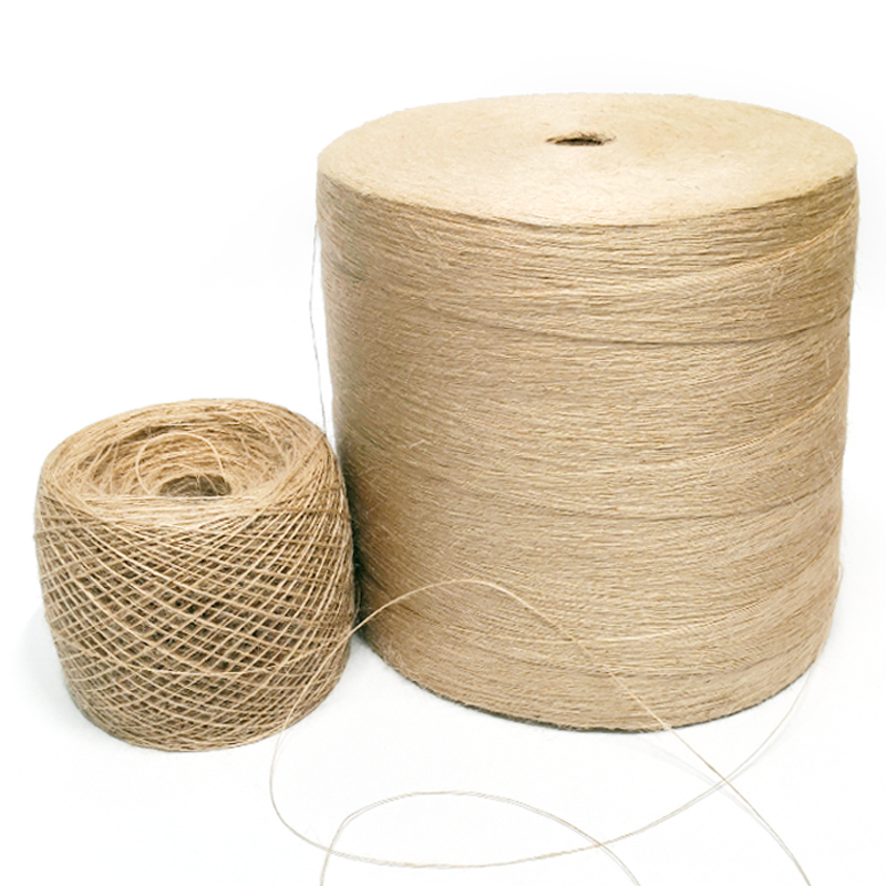 Jute Yarn No. 37 Single Strand Jute Thread Large Spool Small Roll Tag String Handmade DIY Weaving Jute Rough Texture