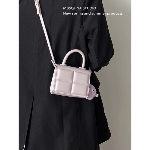 MBSQHNA Акриловая летняя портативная небольшая сумка, сумка через плечо, коробка, сумка для телефона