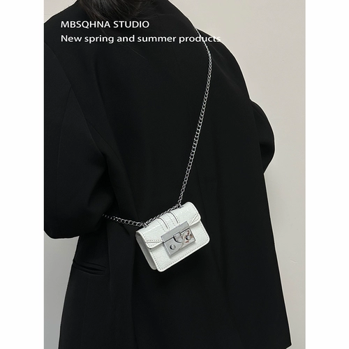 MBSQHNA Небольшая дизайнерская маленькая помада, модная сумка, цепь, новая коллекция