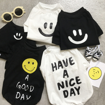 Homemade Korean version of big dog clothes Koji Samo medium and large dog golden retriever clothes autumn thin Labrador clothes