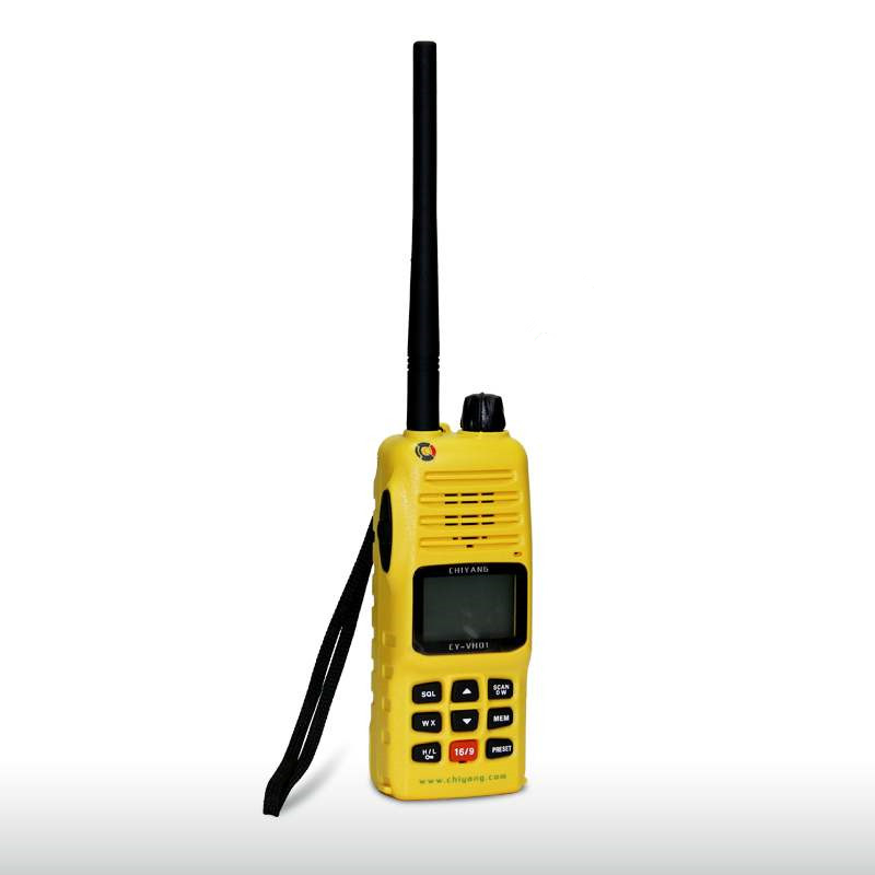 Marine foreign VHF VHF walkie-talkie bidirectional wireless hand desk ship inspection ccs certificate CY-VH01 walkie-talkie