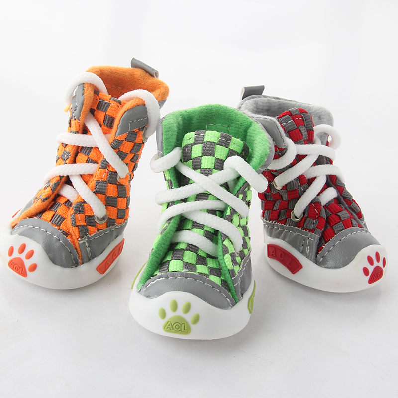 Pooch Shoes Spring Autumn Money ACT WEAVE WITH DOG POOCH TEDDY BIBEAR Bears Beaume Pet Shoes Small Dog Shoes