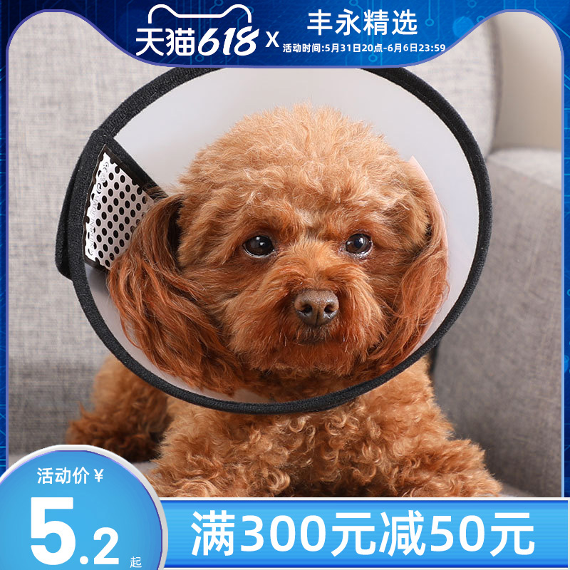 Elizabeth Circle Pet Dog Cat Neck Headgear Dog Kitty Headgear Anti-Licking collar Anti-biting cat Puppy Supplies