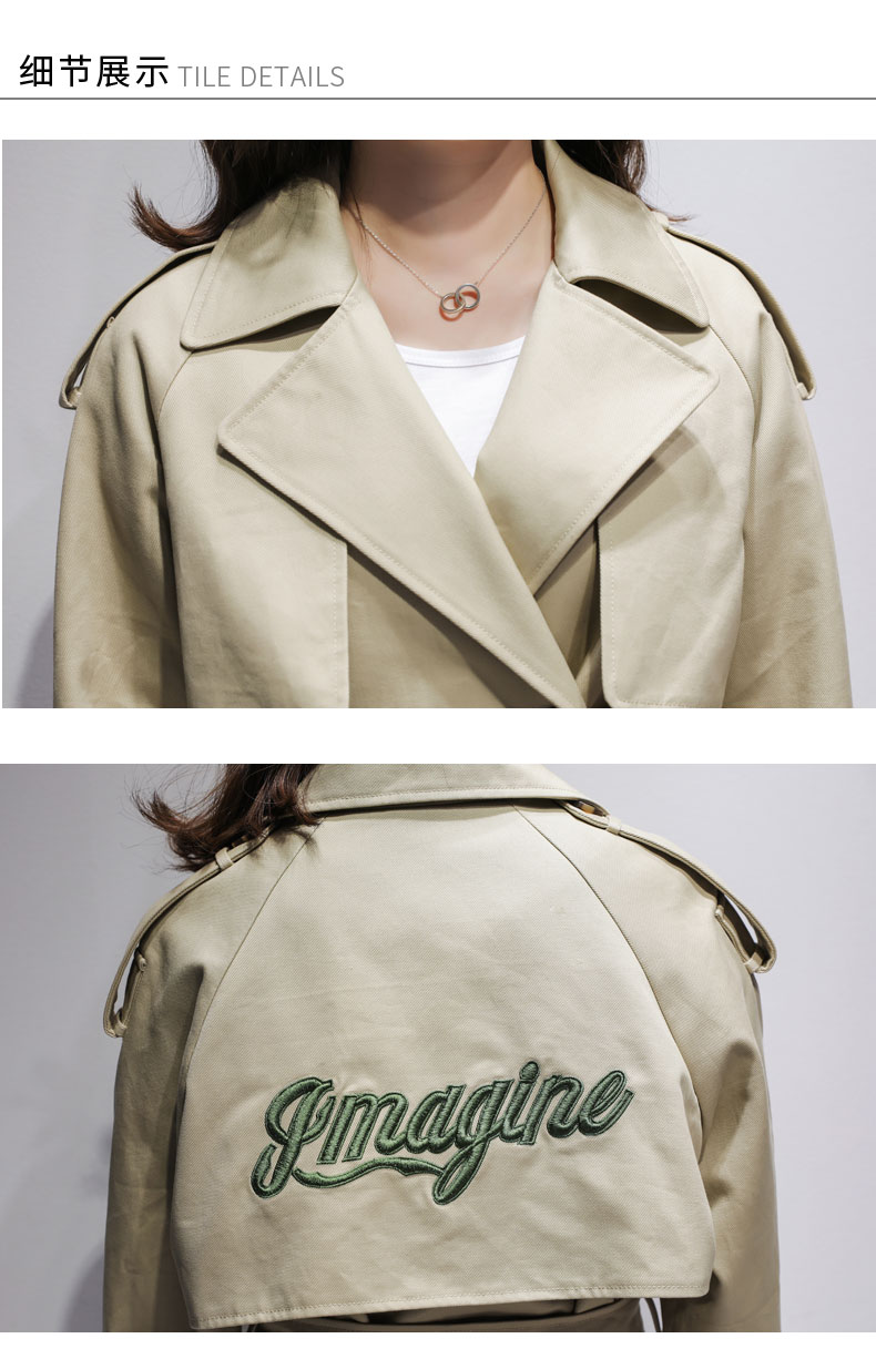 Trench pour femme en Coton en Coton - Ref 3225721 Image 21