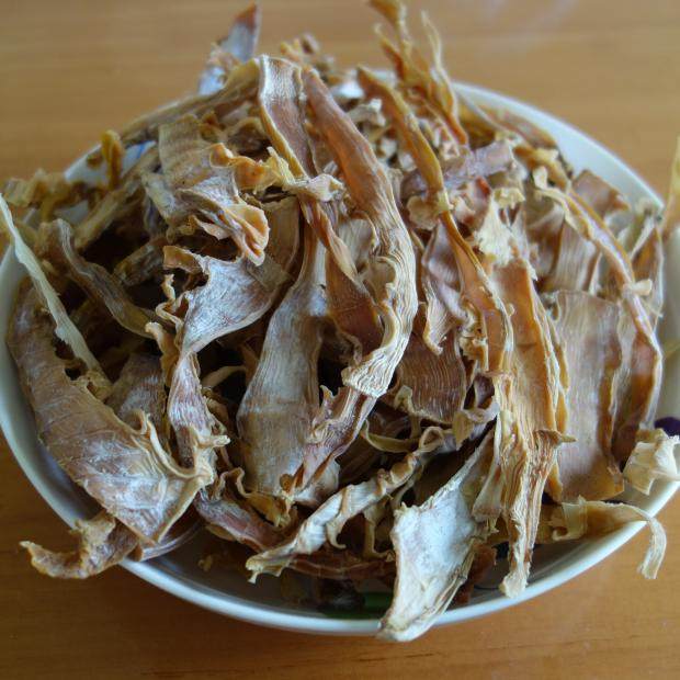 Mushrooming bamboo shoots in Fujian farmhouse bamboo shoots without salt to produce tender natural home-made dry goods 250 gr