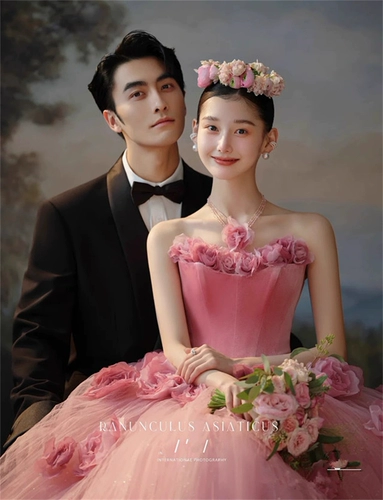 Розовый наряд маленькой принцессы, милое свадебное платье, в цветочек, юбка-пачка