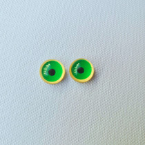 DIY Cartoon Doll Doll wool felt animal specimen glass eye Eyeball eye eye eye prosthetic eye frog dinosaur snake