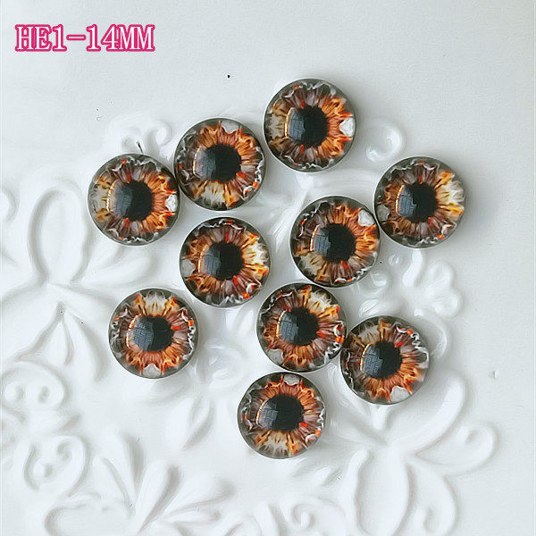 Emulation Eyes Diy Artisanal Hemisphere Glass Eyes Wool Felt Goat Felt Accessories HE1-9