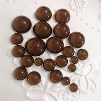 DIY Cartoon Doll Man Puppet Wool Felt Animal Specimen Glass Eyeball Eyeball Eye-eyed Coffee Color