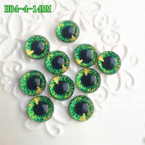 Original diy handmade goat felt poke fun glass eye eyeball eyeball HB4-4