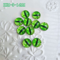 Original diy handmade goat felt poke fun glass eye eyeball eyeball HXM-5