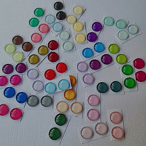 Doll modified doll wool felt elf macaron color glass eyeball eyes I6-12mm (2)