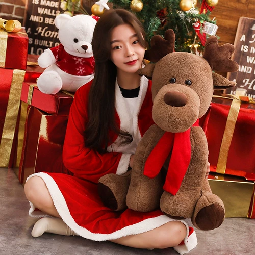 Рождественская кукла, подушка, плюшевая игрушка, декор, подарок на день рождения